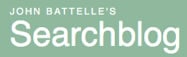 John Battelle's Searchblog logo