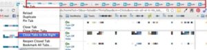 LinkedIn Close Tabs Right