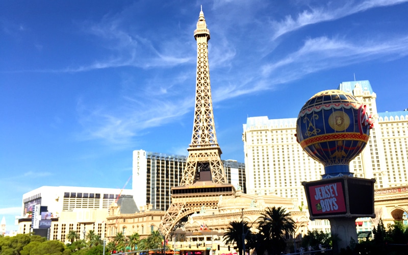 Las Vegas's Eiffel Tower.