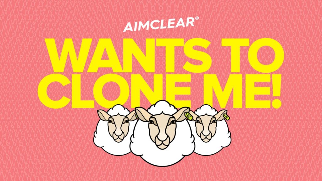 AIMCLEAR wants to clone me Pink Sheep Award