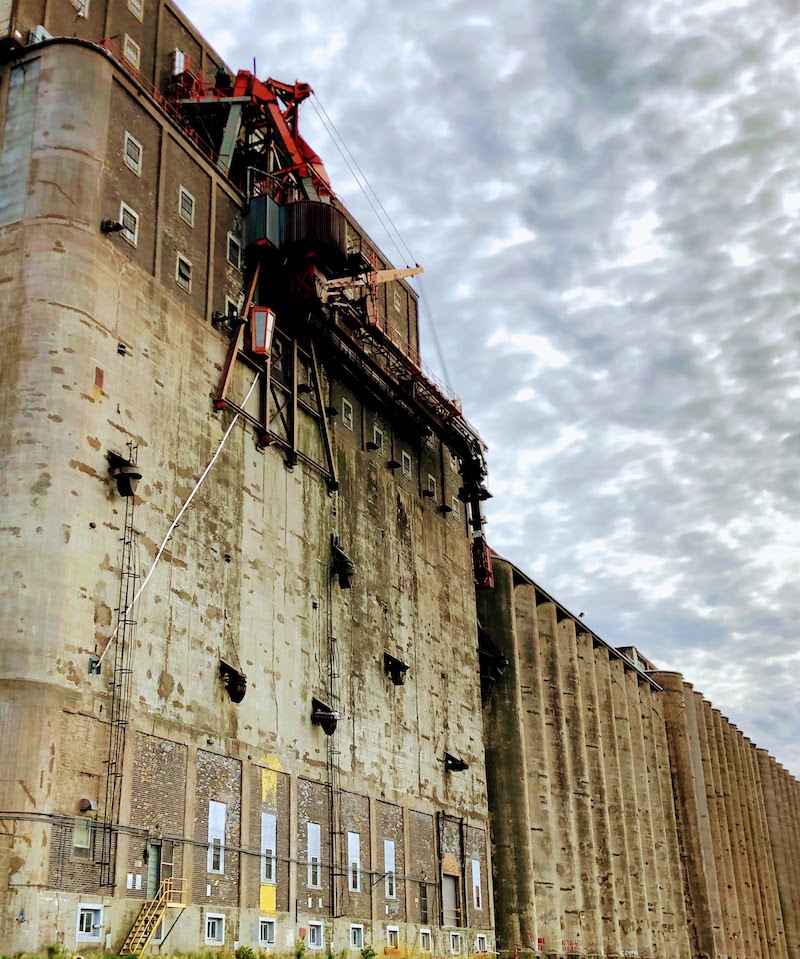 Duluth-Superior harbor silos