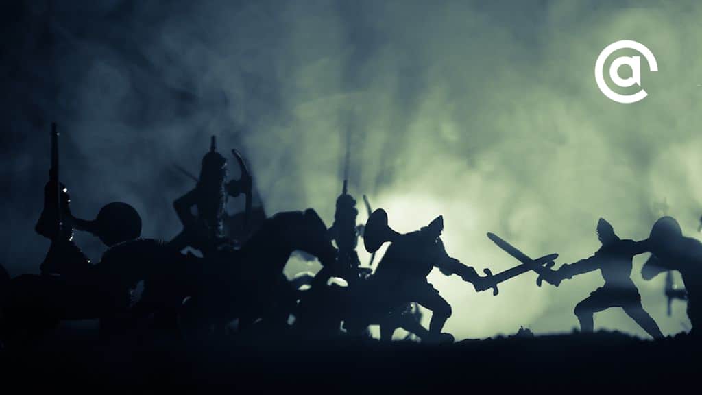 Medieval battle scene introduces our post, Your Story Made Epic: Instagram Unveils Story Ads Templates.