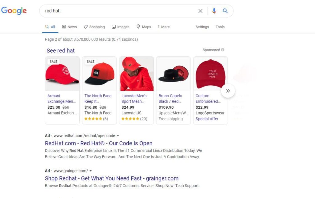Search results for 'red hat'