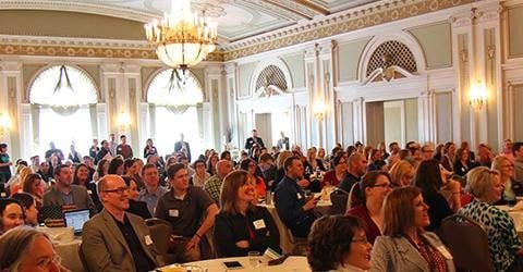 zenith audience in ballroom 