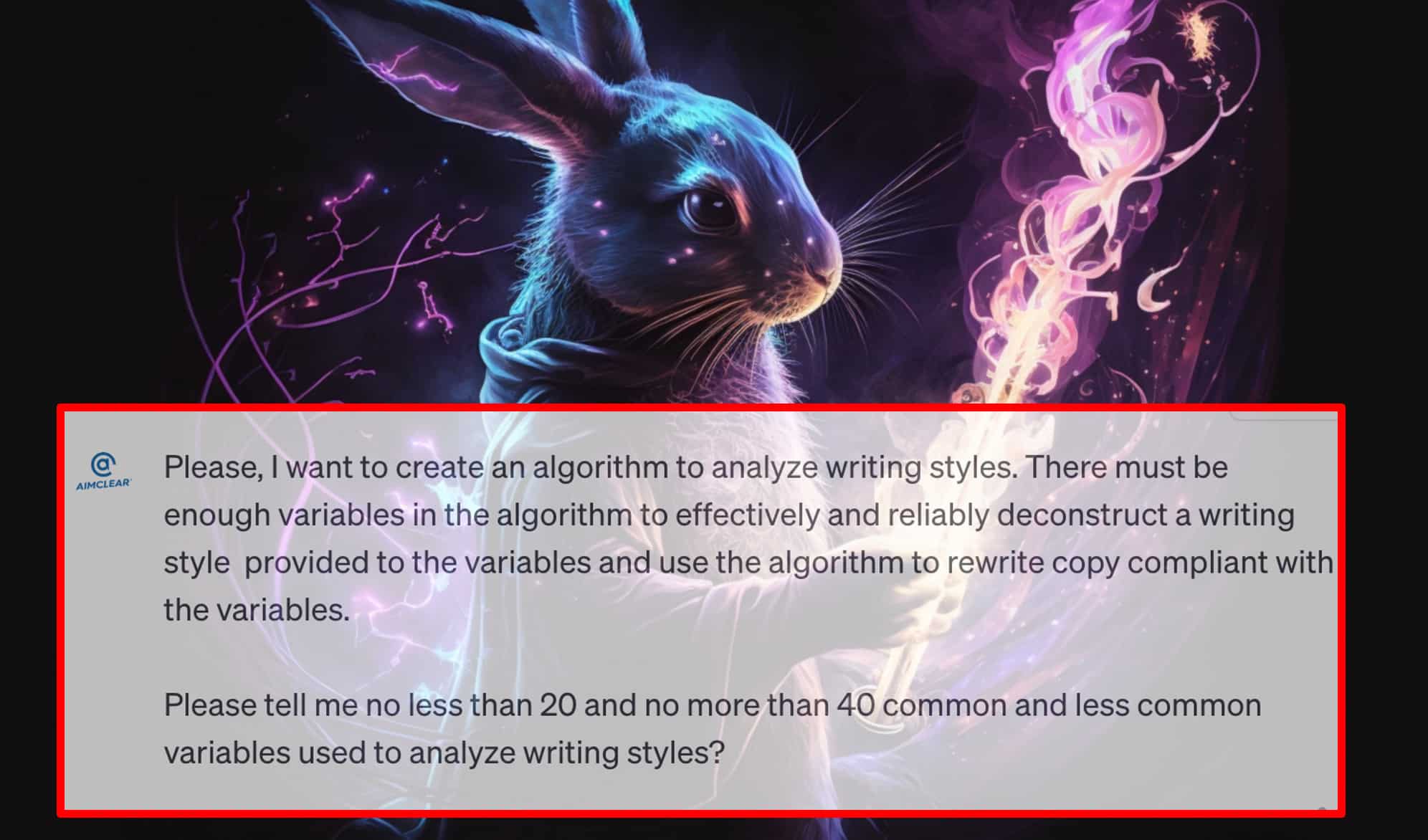 Find out what variable GPT may consider to copy writing styles using AI