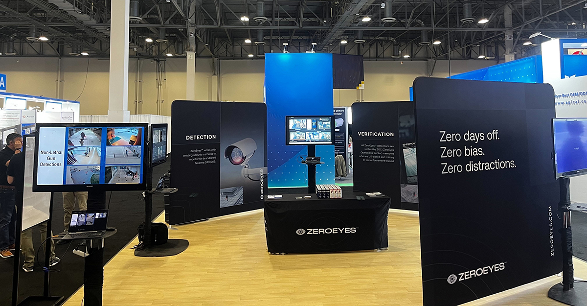 ZeroEyes booth