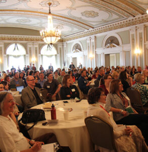 picture of packed Zenith ballroom