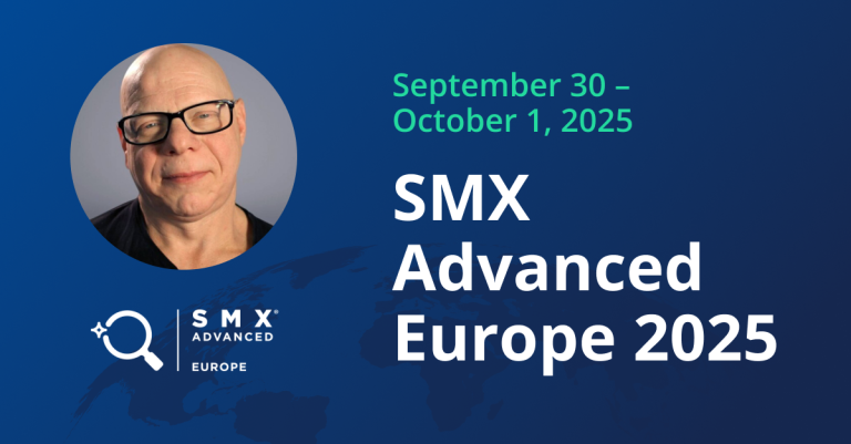 Marty's photo for SMX Advanced Europe 2025